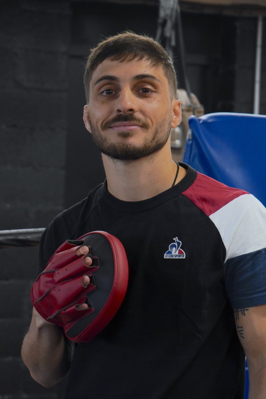 Photo portrait de Christophe CAROLE, Coach de Boxe