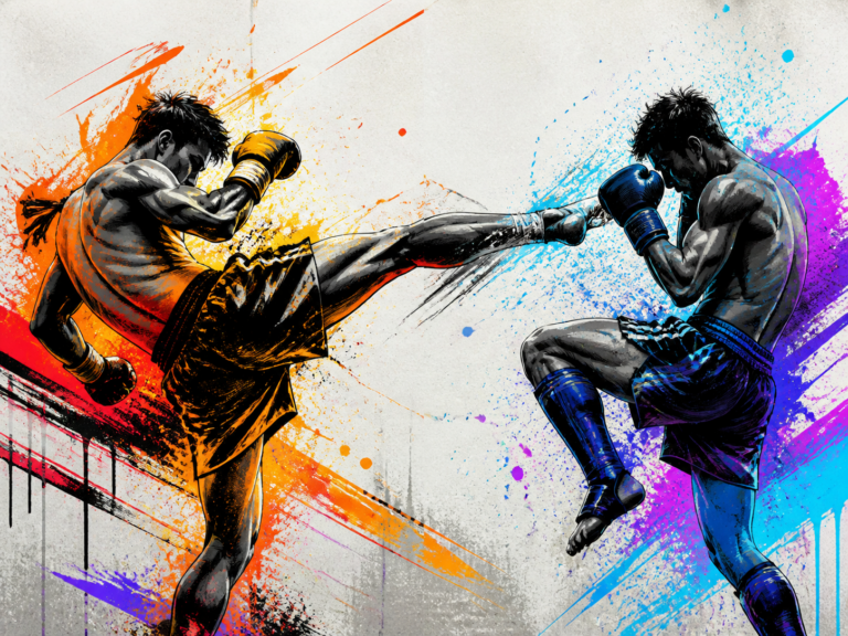Boxe thaï vs kickboxing : règles, coups, clinch, rythme et choix selon votre profil pour débuter la bonne discipline.